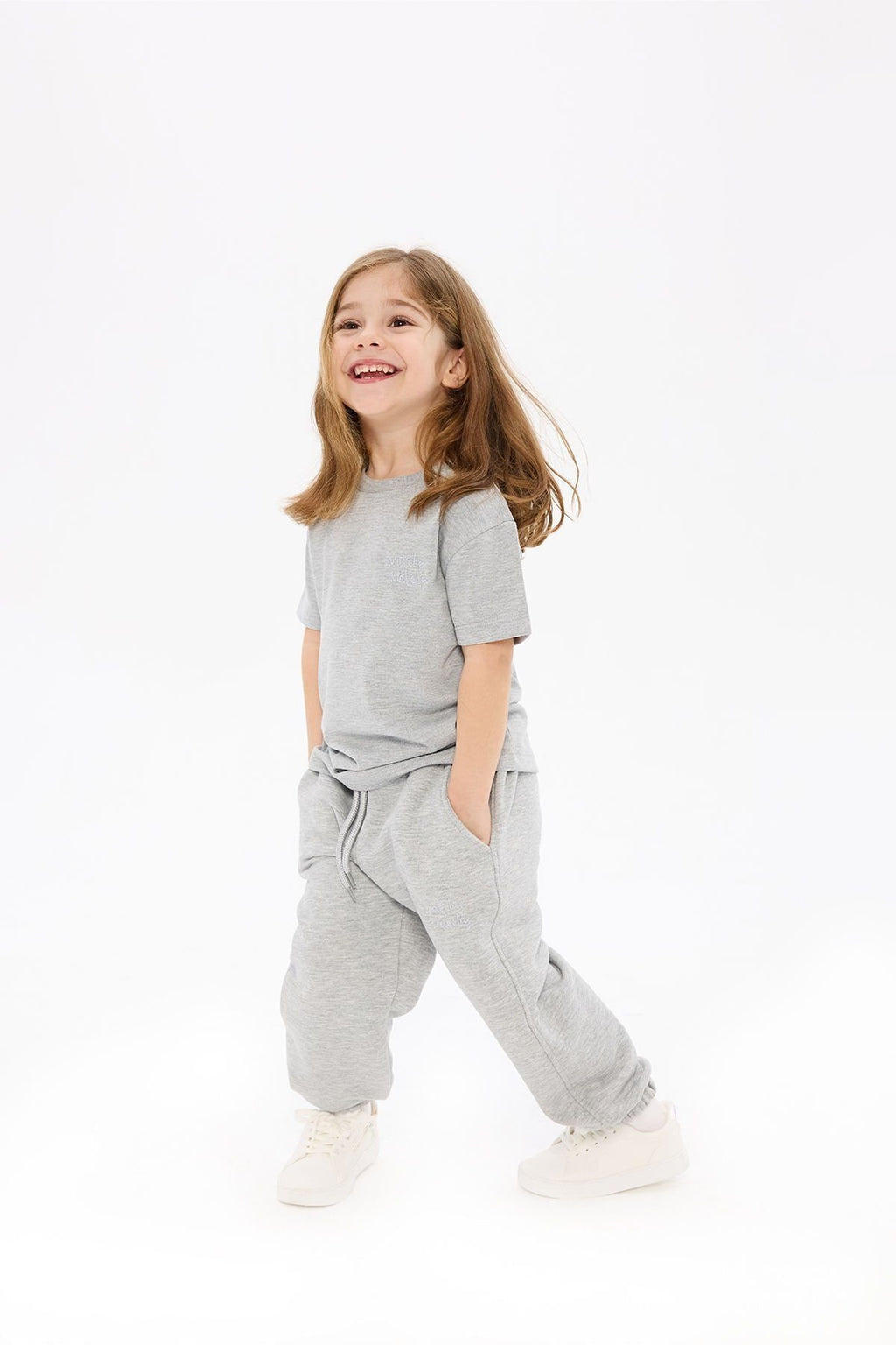 Çocuk Grey T-shirt
