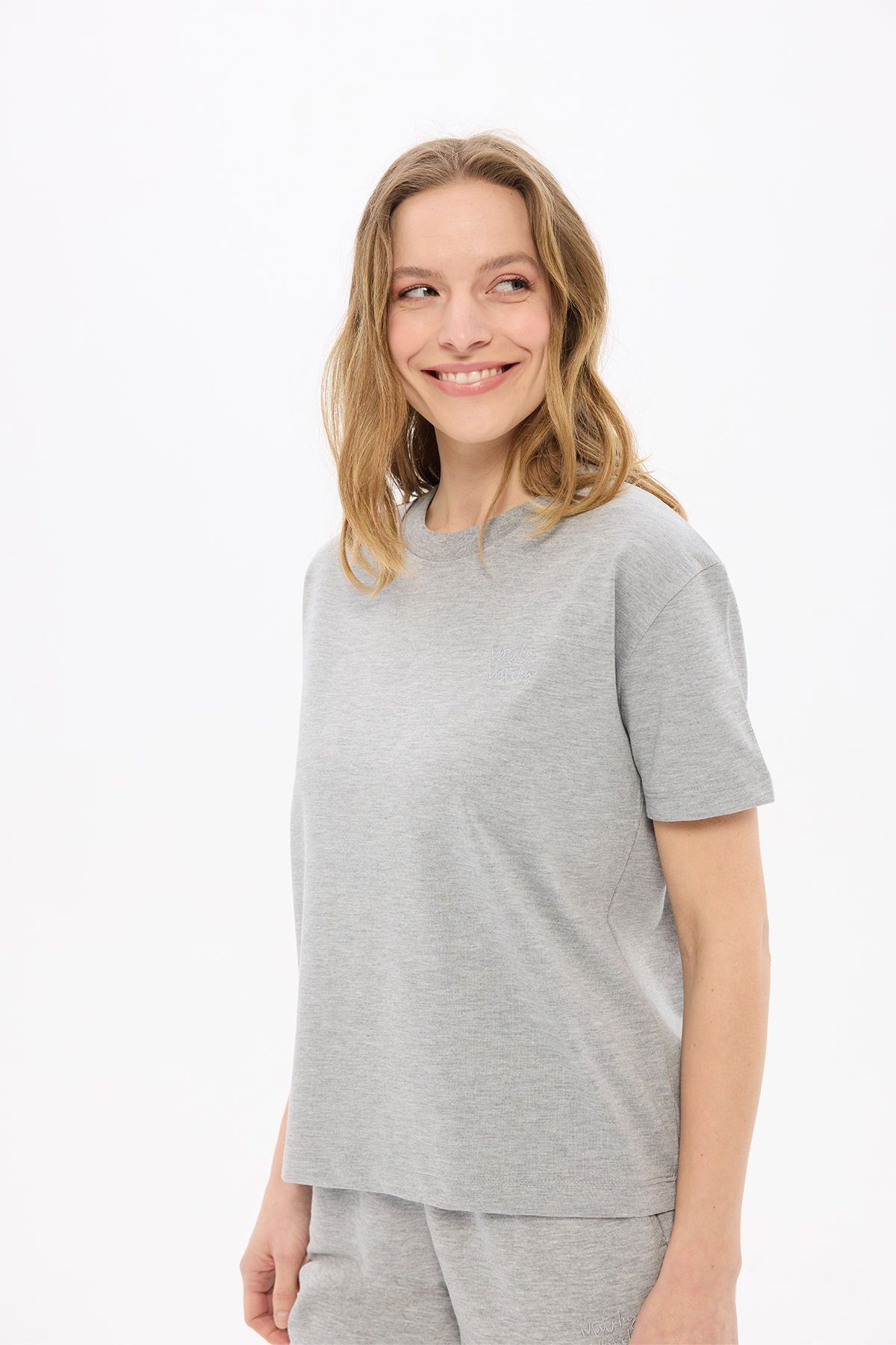 Kadın Grey T-shirt