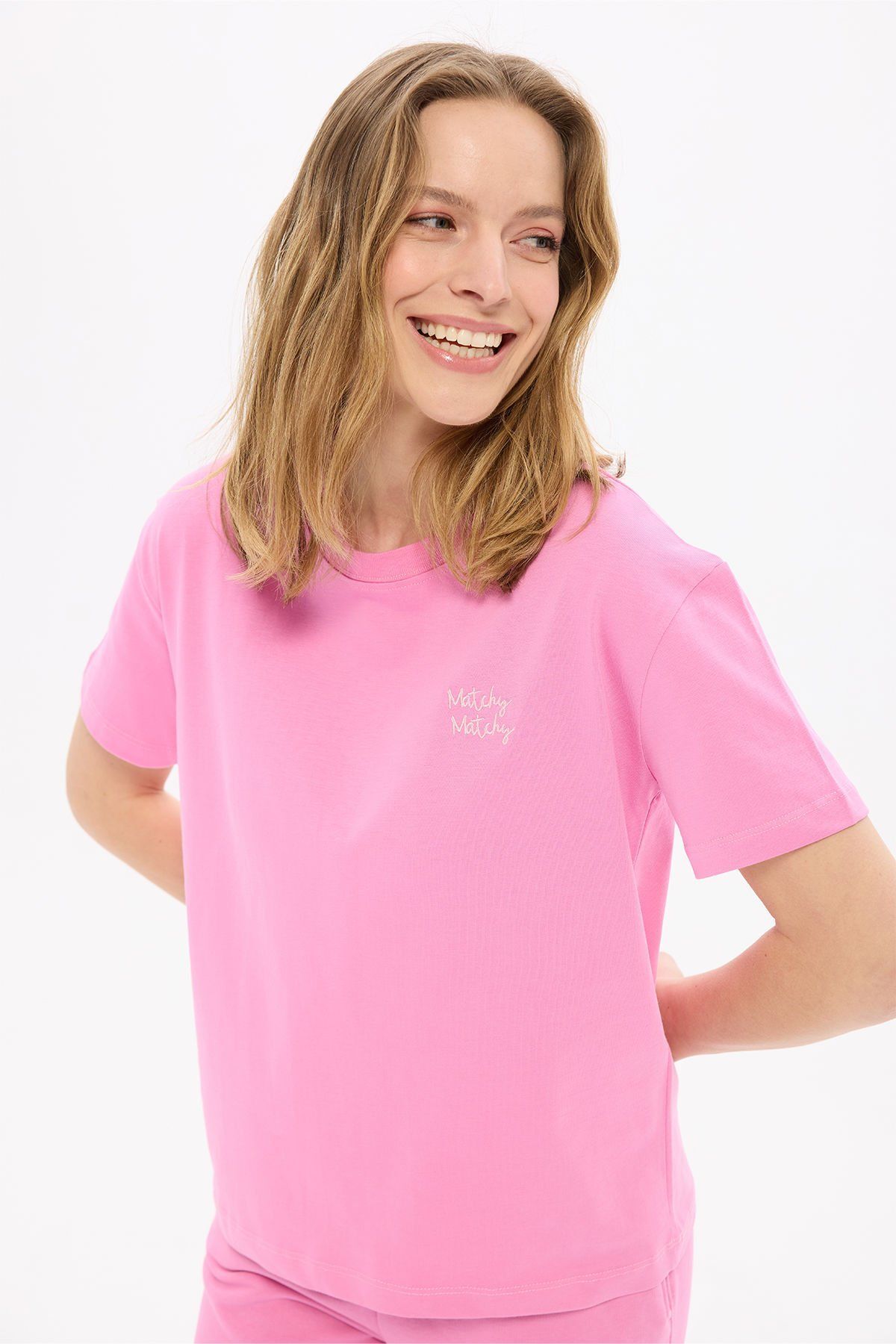 Kadın Pinky T-shirt