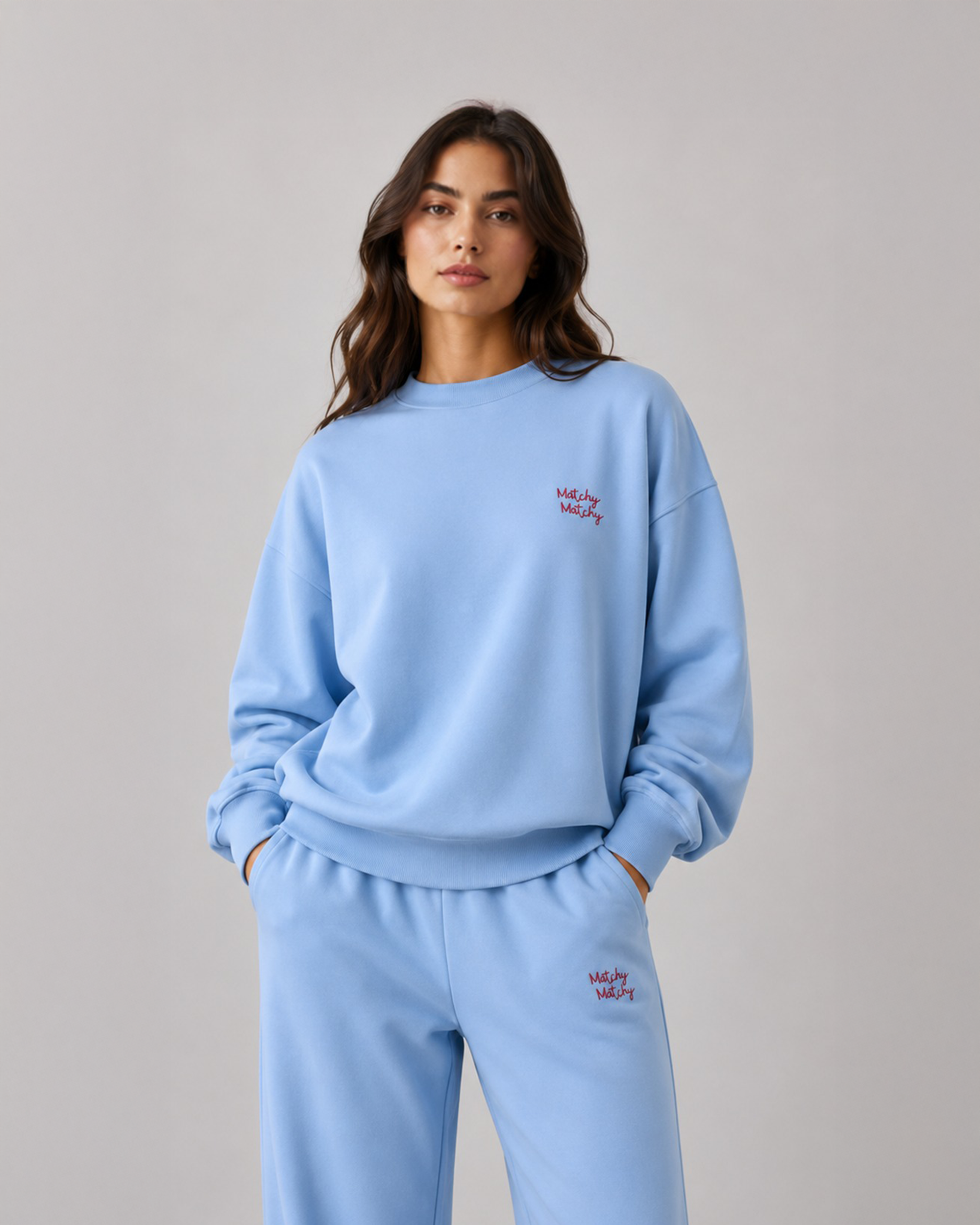 Kadın Sweatshirt Sweatpant Takım