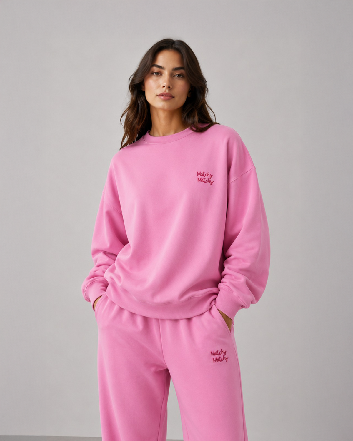 Kadın Sweatshirt Sweatpant Takım