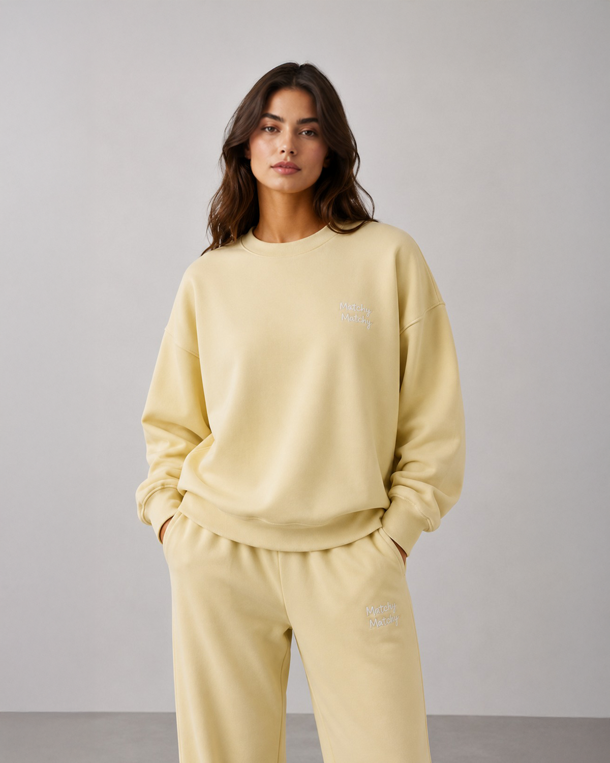 Kadın Sweatshirt Sweatpant Takım