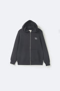 Erkek Kapüşonlu Black Sweatshirt