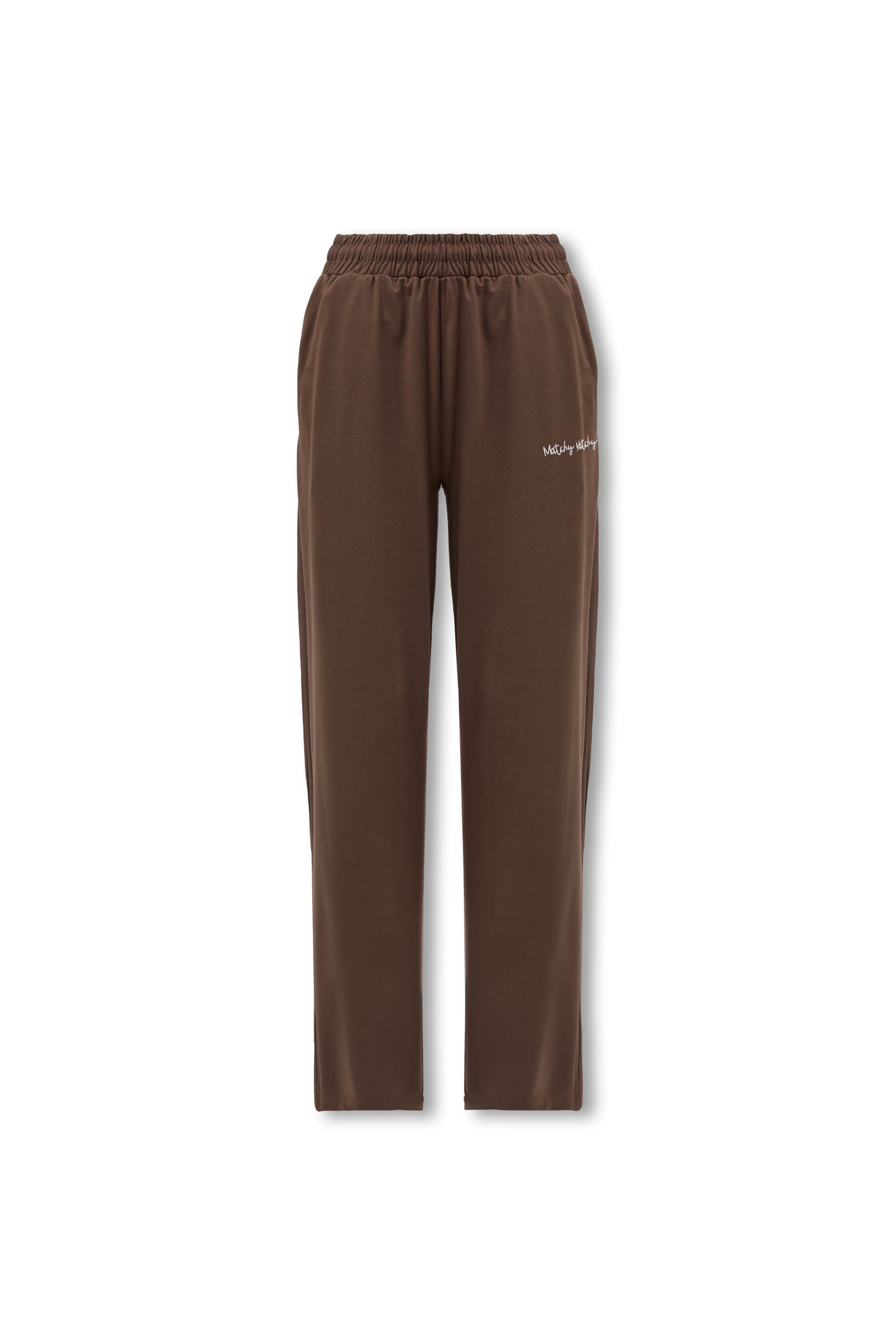 Kadın Espresso Hafif Dokulu Sweatpant