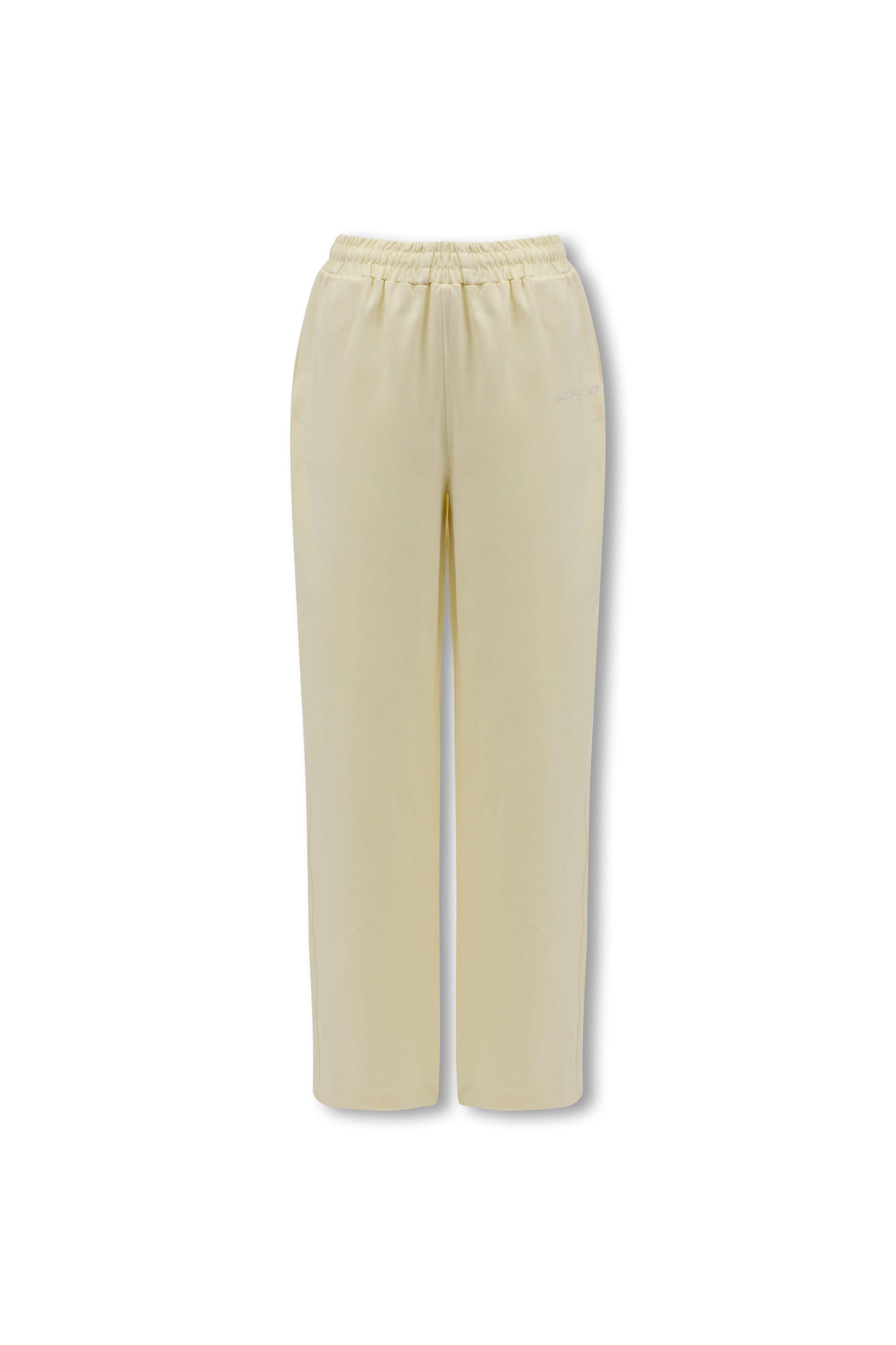 Kadın Yellow Pamuklu Gömlek Sweatpant Takım