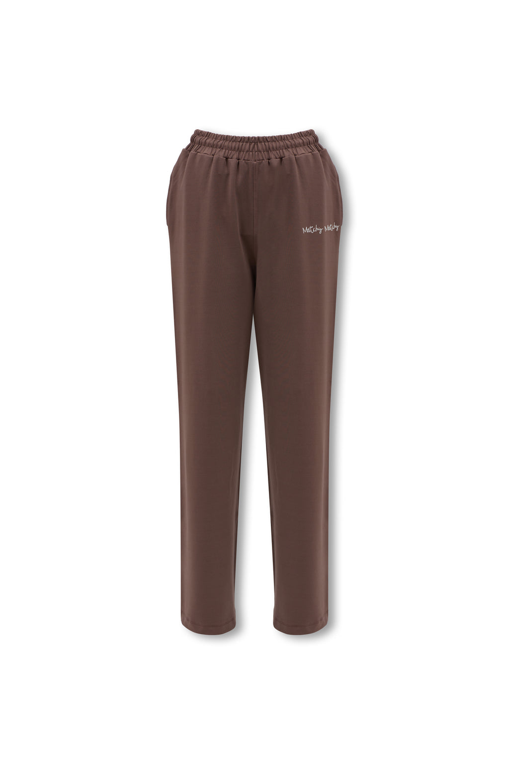 Kadın Espresso Hafif Dokulu Gömlek Sweatpant Takım