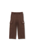 Çocuk Espresso Yan Cepli Sweatpant